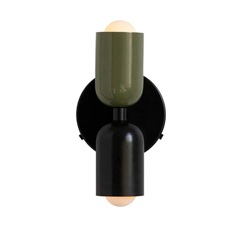 Modern Vintage Double-Headed Utility Room Wall Light - Stylish Illumination for Contemporary Spaces