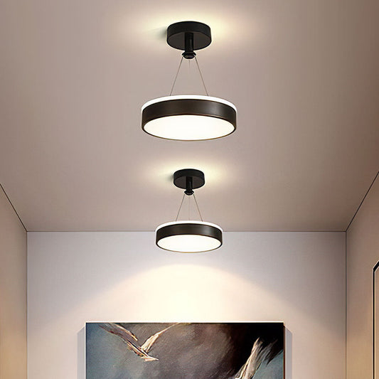 Sleek Modern Metal LED Pendant Ceiling Lights