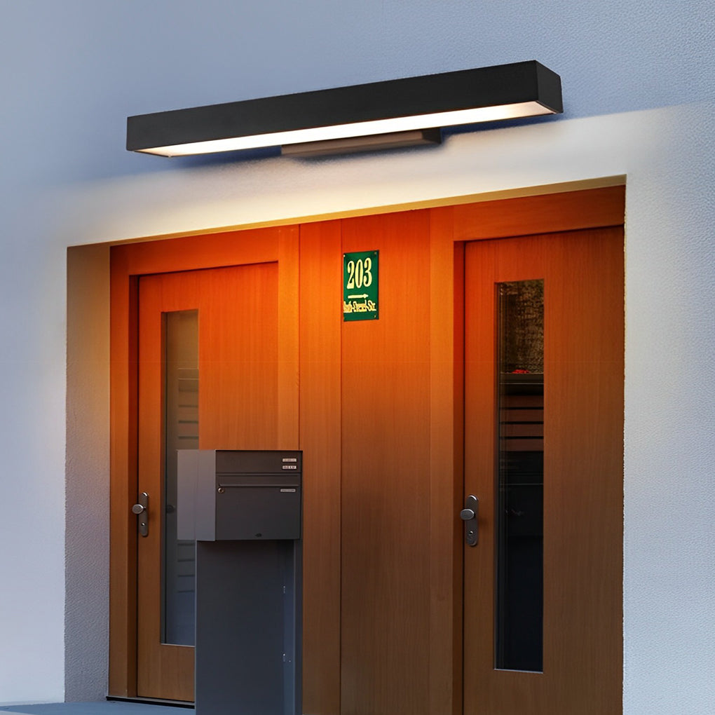 Outdoor Black Stainless Steel Wall Light