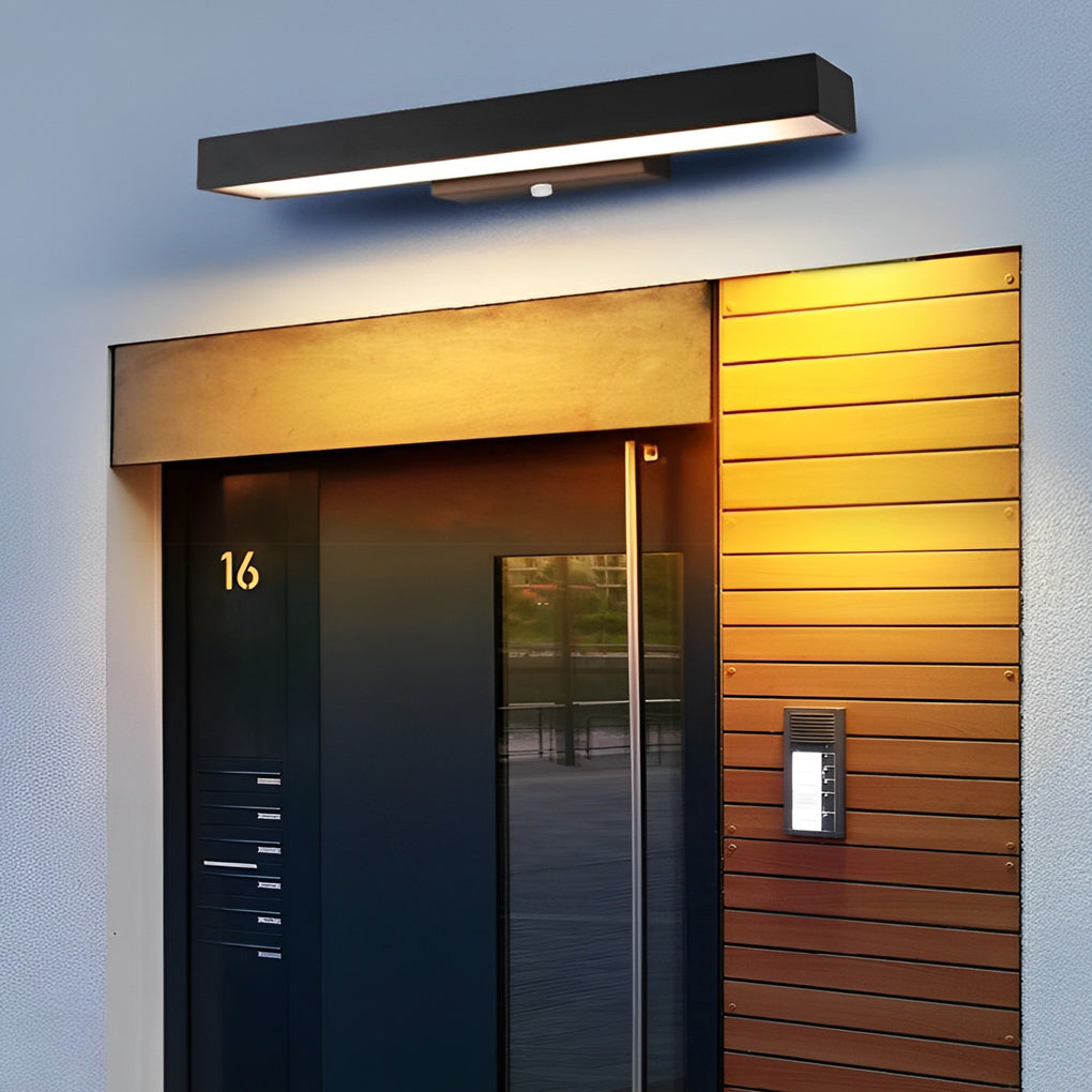 Outdoor Black Stainless Steel Wall Light