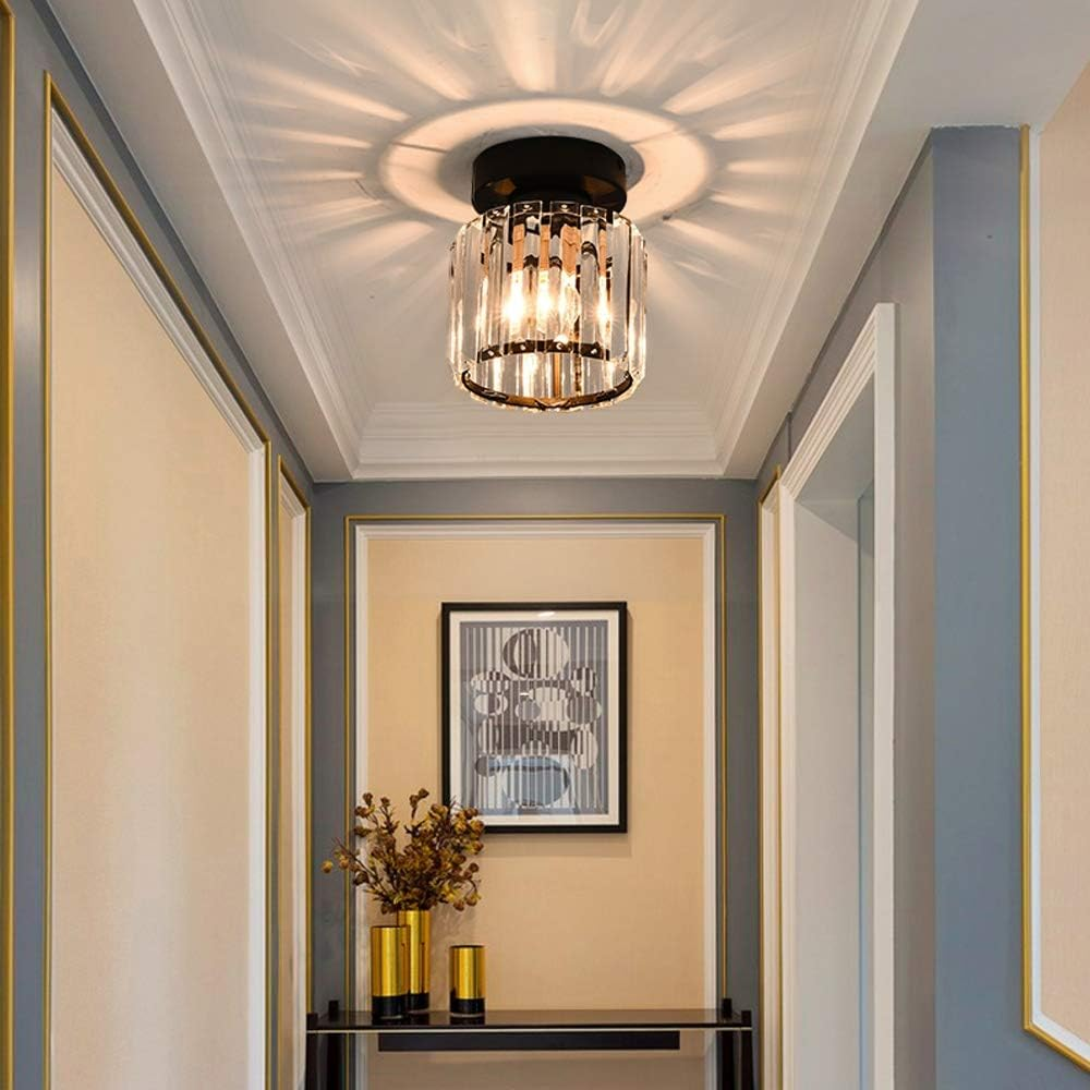 Crystal Glass Ceiling Light for Modern Interiors