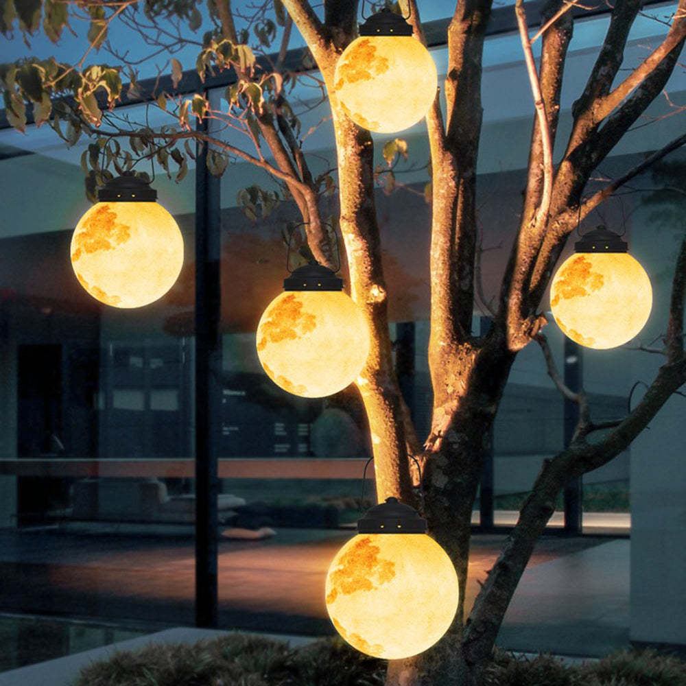 Elif Modern LED Outdoor Pendant Lamp Gold Metal Resin Hallway Outdoor