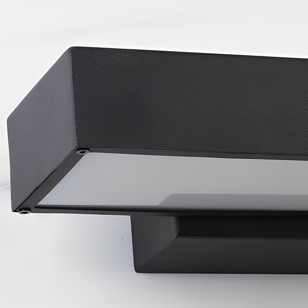 Outdoor Black Stainless Steel Wall Light