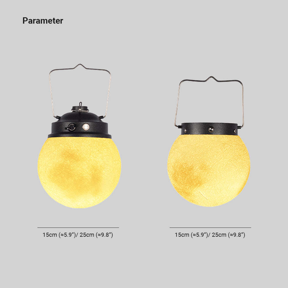 Elif Modern LED Outdoor Pendant Lamp Gold Metal Resin Hallway Outdoor