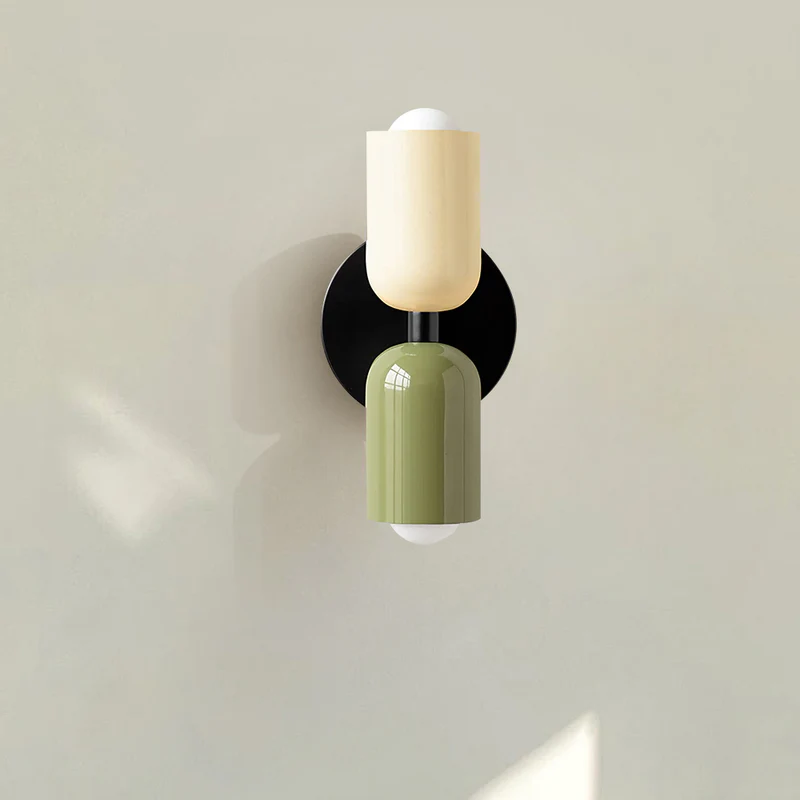 Modern Vintage Double-Headed Utility Room Wall Light - Stylish Illumination for Contemporary Spaces