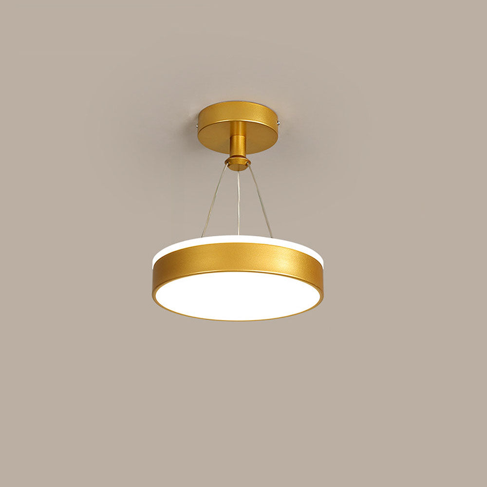 Sleek Modern Metal LED Pendant Ceiling Lights