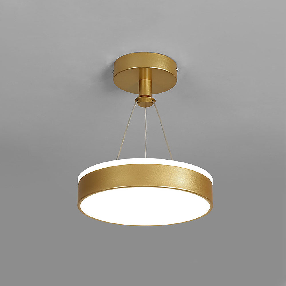 Sleek Modern Metal LED Pendant Ceiling Lights