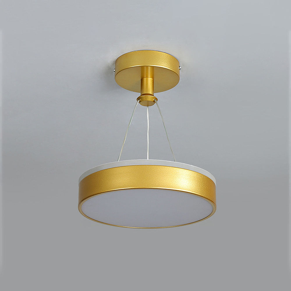 Sleek Modern Metal LED Pendant Ceiling Lights