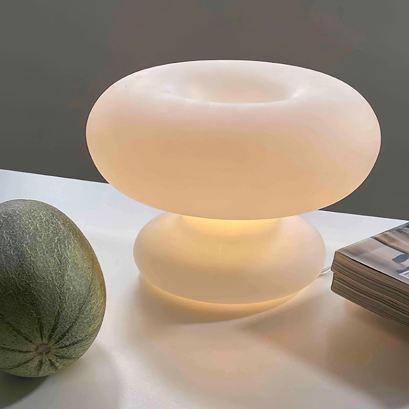 LumoDonut™ | Modern Donut-Shaped LED Table Lamp