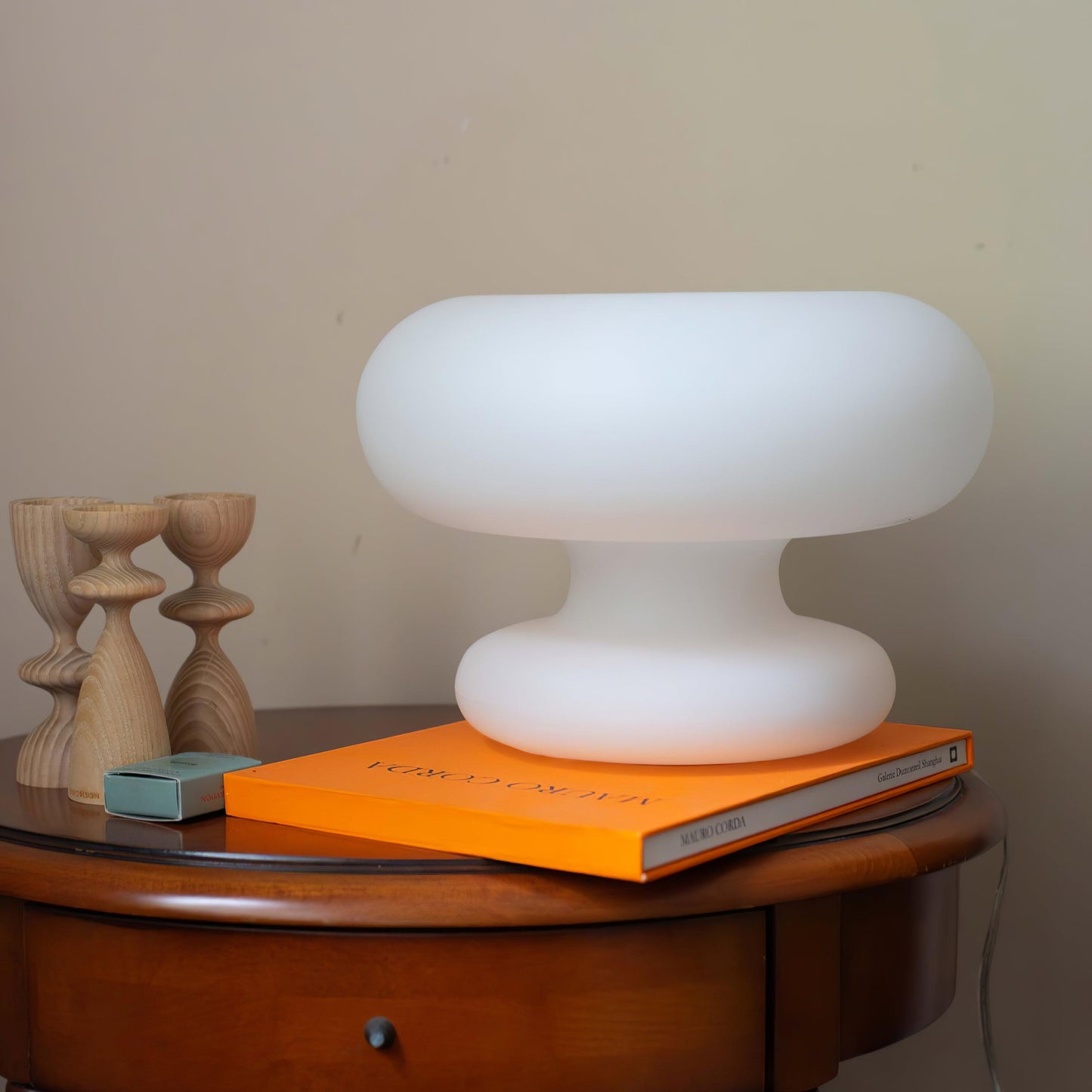 LumoDonut™ | Modern Donut-Shaped LED Table Lamp