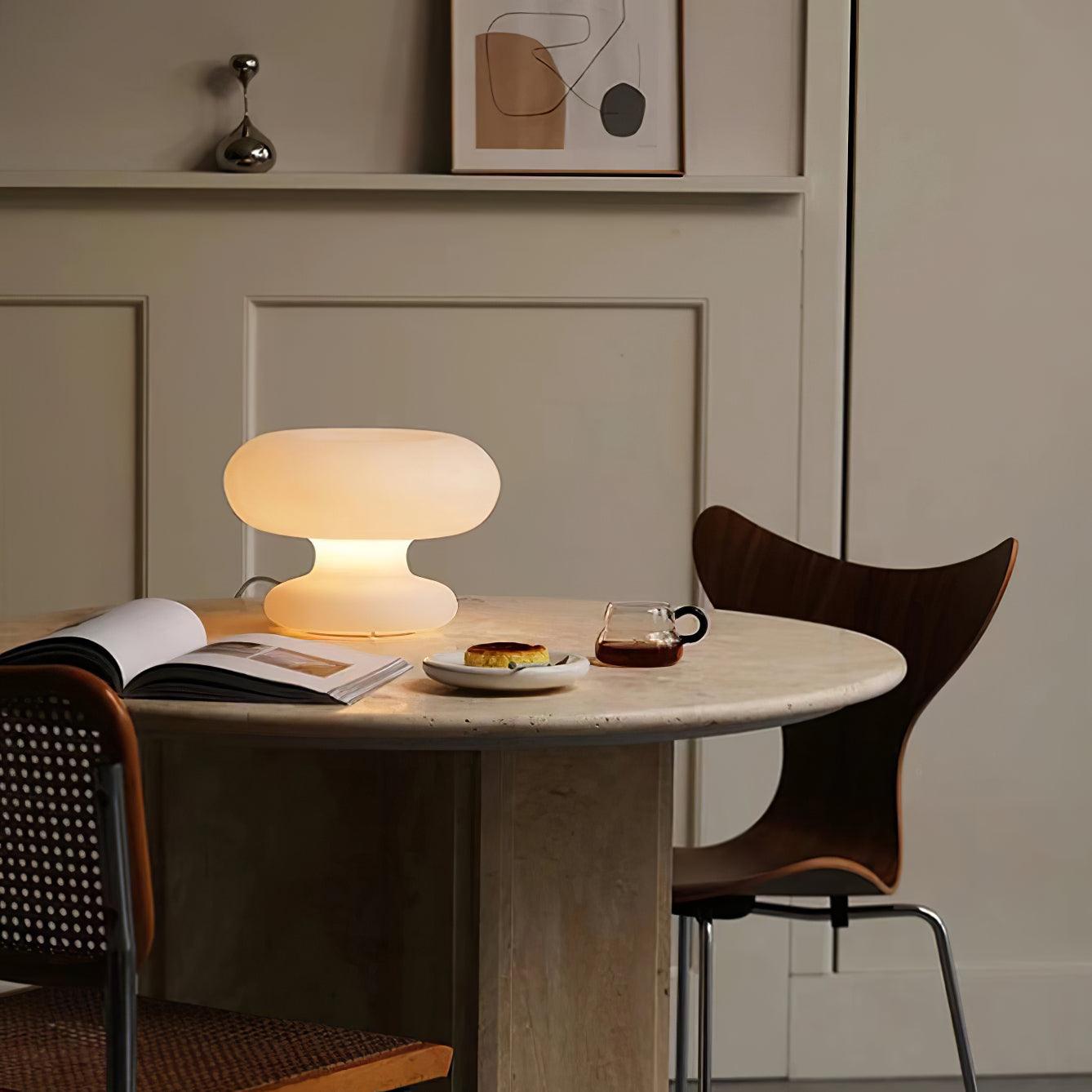 LumoDonut™ | Modern Donut-Shaped LED Table Lamp