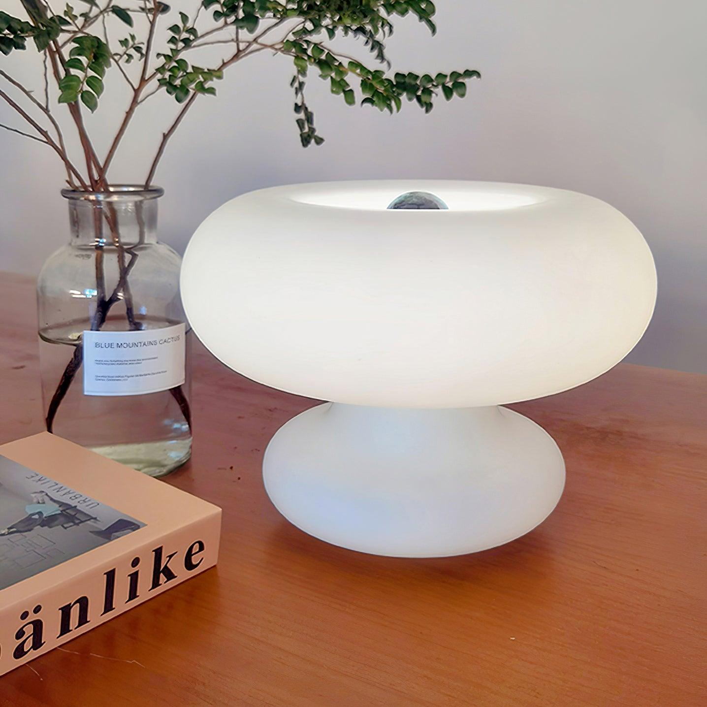 LumoDonut™ | Modern Donut-Shaped LED Table Lamp