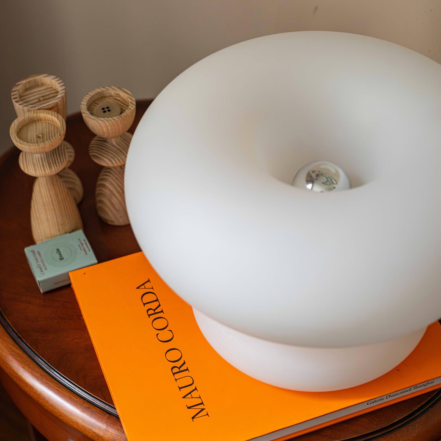 LumoDonut™ | Modern Donut-Shaped LED Table Lamp