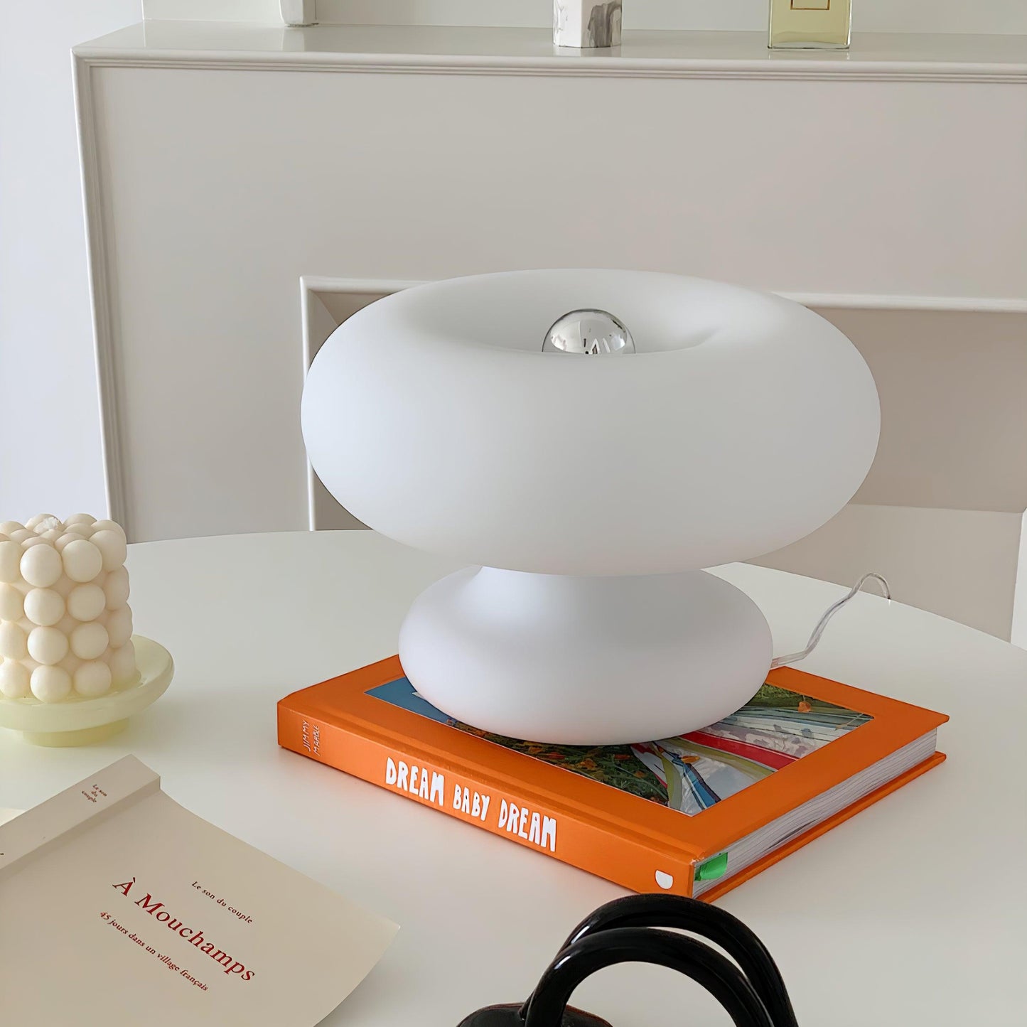 LumoDonut™ | Modern Donut-Shaped LED Table Lamp
