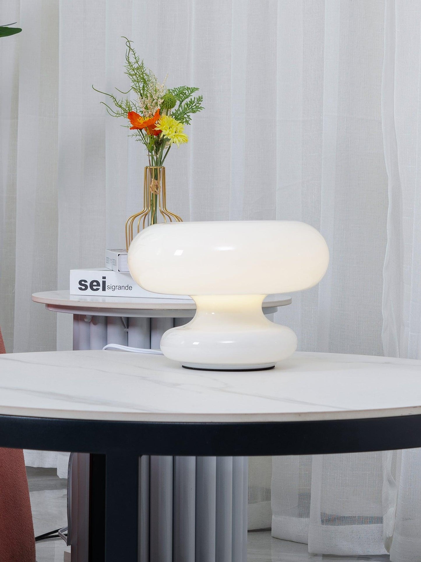 LumoDonut™ | Modern Donut-Shaped LED Table Lamp