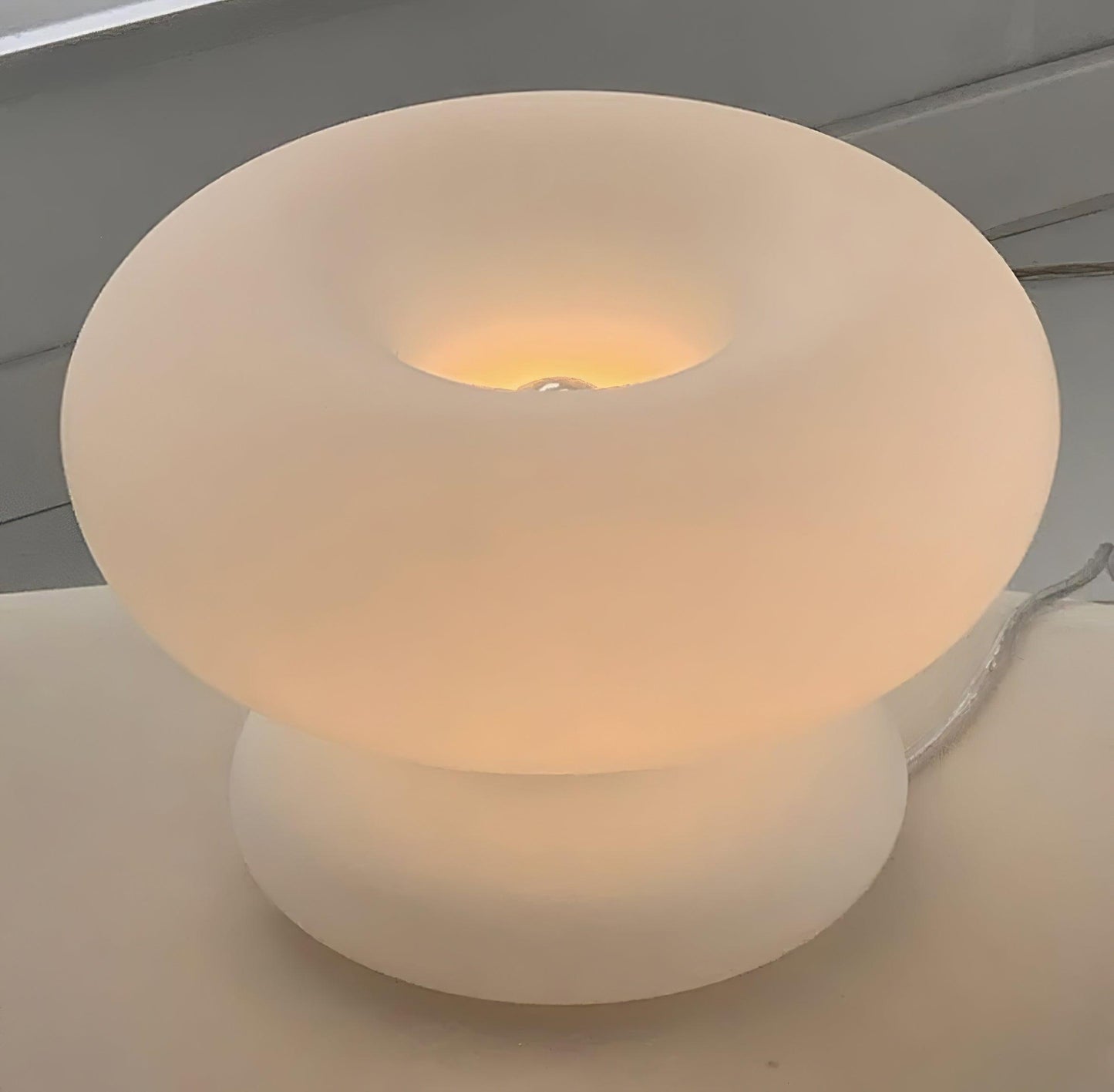 LumoDonut™ | Modern Donut-Shaped LED Table Lamp
