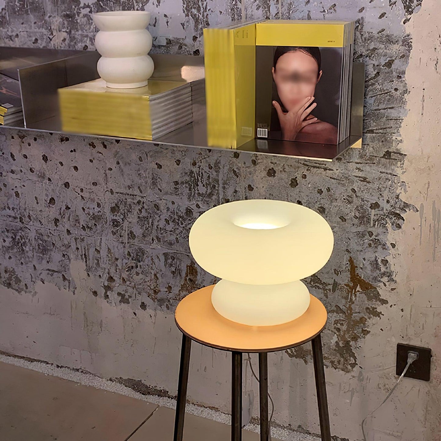 LumoDonut™ | Modern Donut-Shaped LED Table Lamp