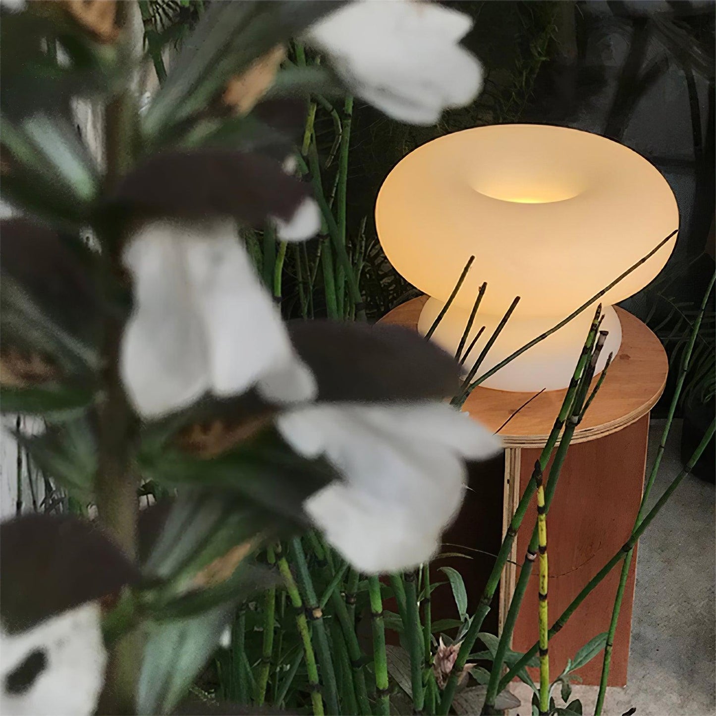 LumoDonut™ | Modern Donut-Shaped LED Table Lamp