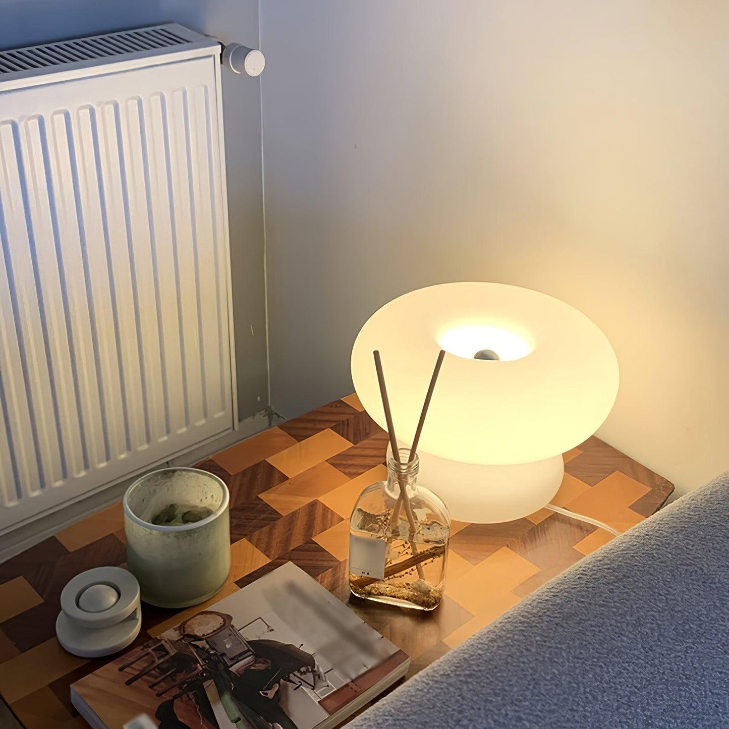 LumoDonut™ | Modern Donut-Shaped LED Table Lamp