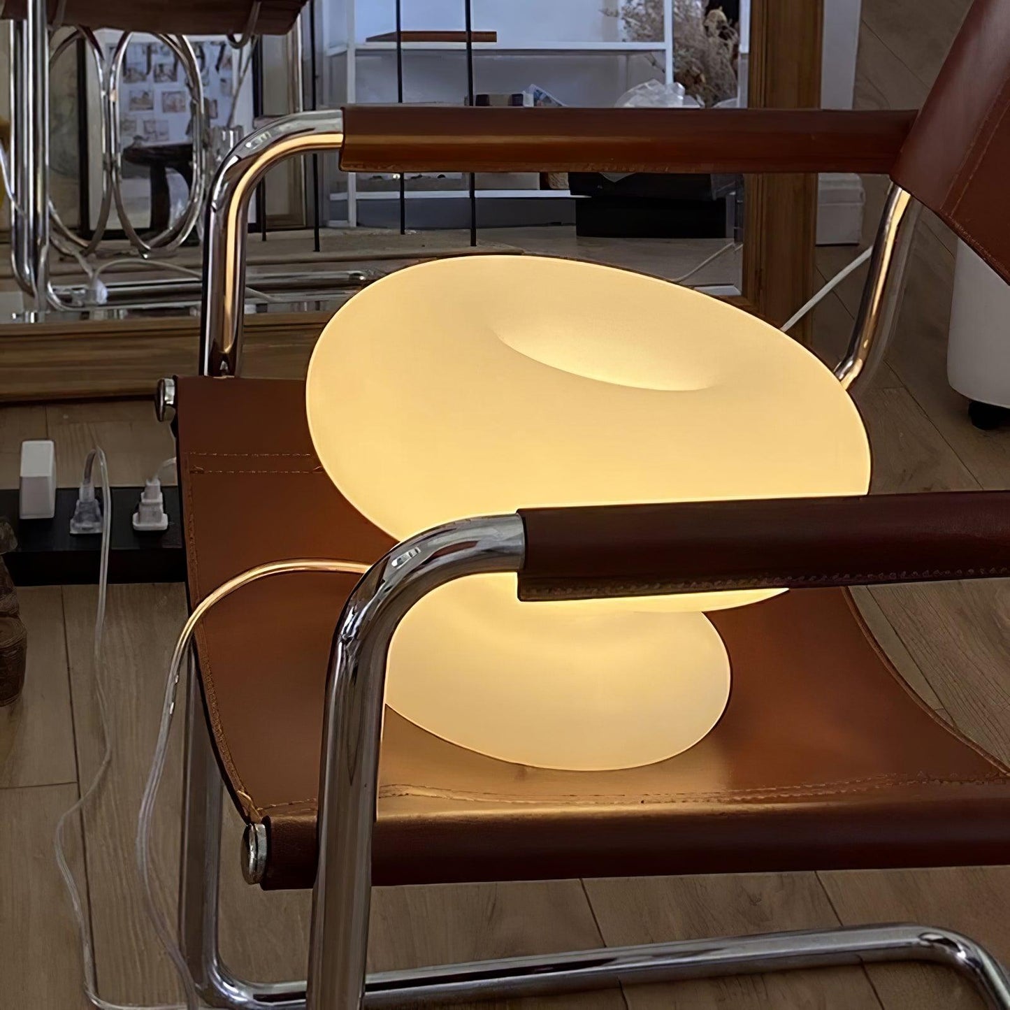 LumoDonut™ | Modern Donut-Shaped LED Table Lamp