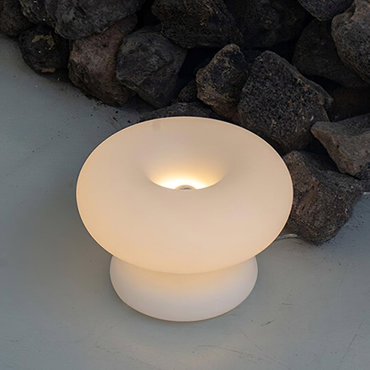 LumoDonut™ | Modern Donut-Shaped LED Table Lamp