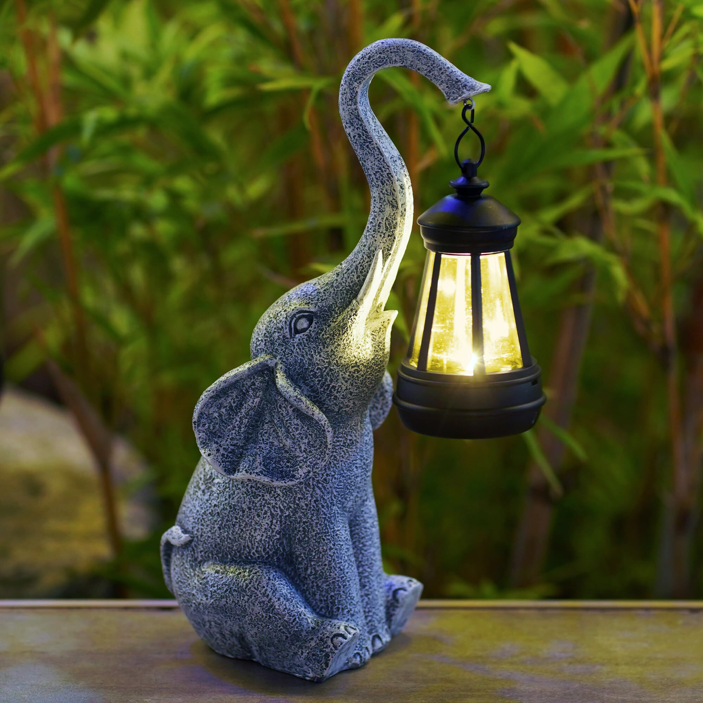 Outdoor Solar Resin Animal Garden Light