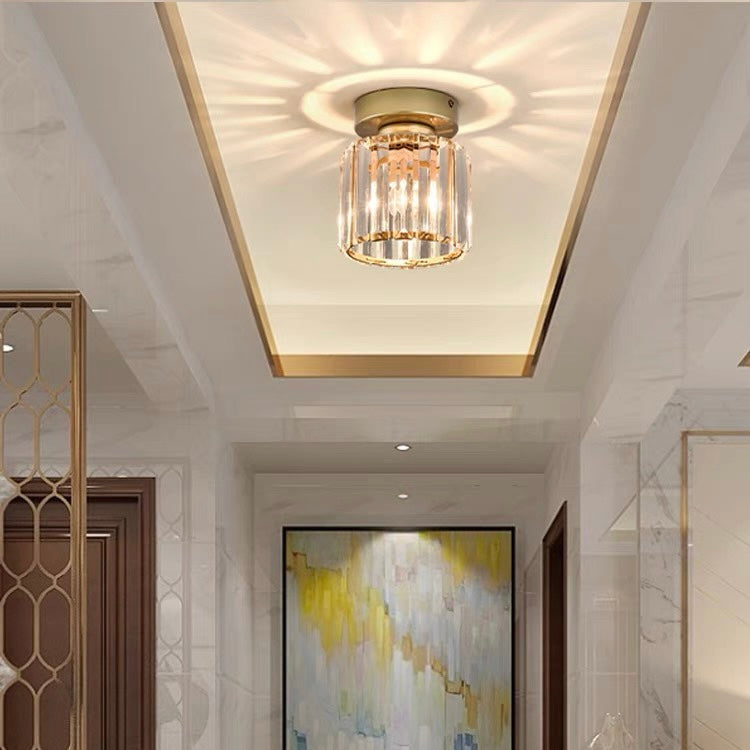 Crystal Glass Ceiling Light for Modern Interiors