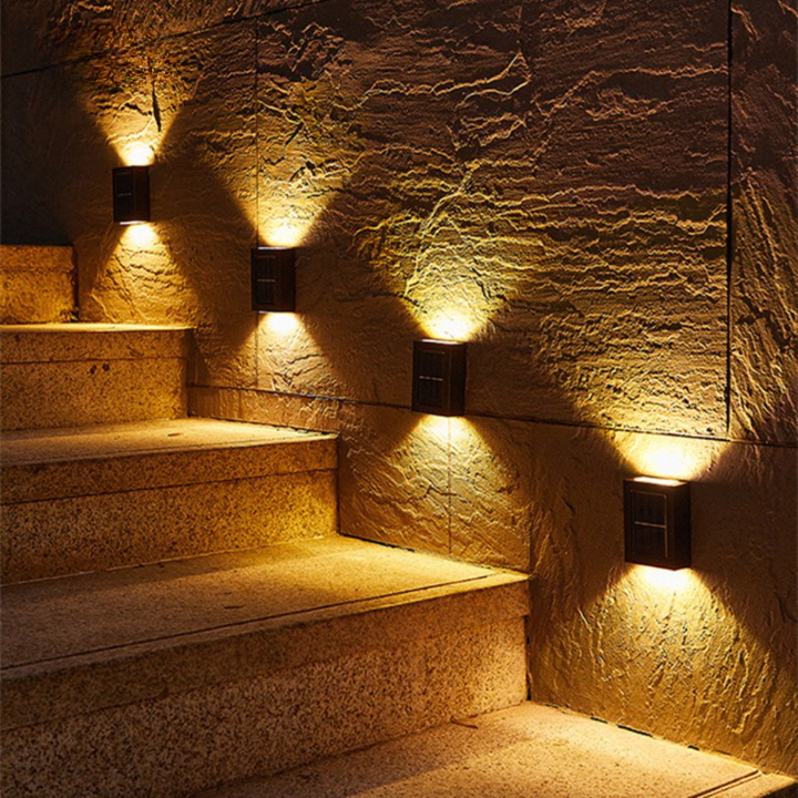 Outdoor Solar LED Wall Light Modern