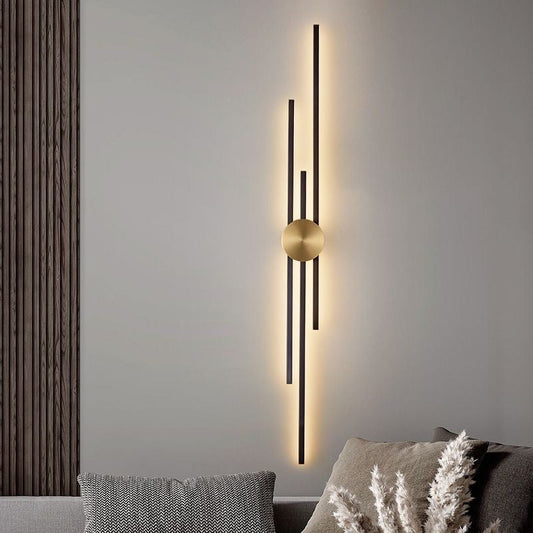 Wall Light Modern LED Iron Vertical Fixture