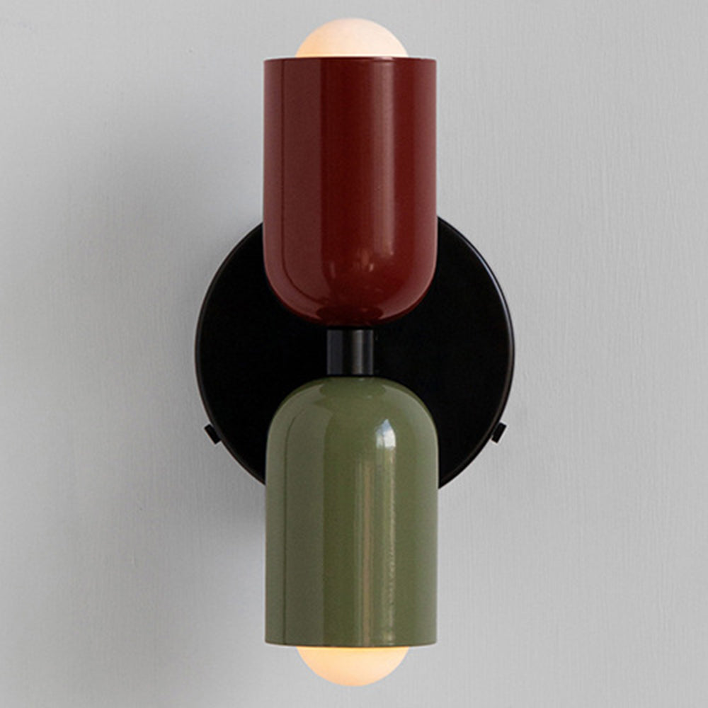 Modern Vintage Double-Headed Utility Room Wall Light - Stylish Illumination for Contemporary Spaces