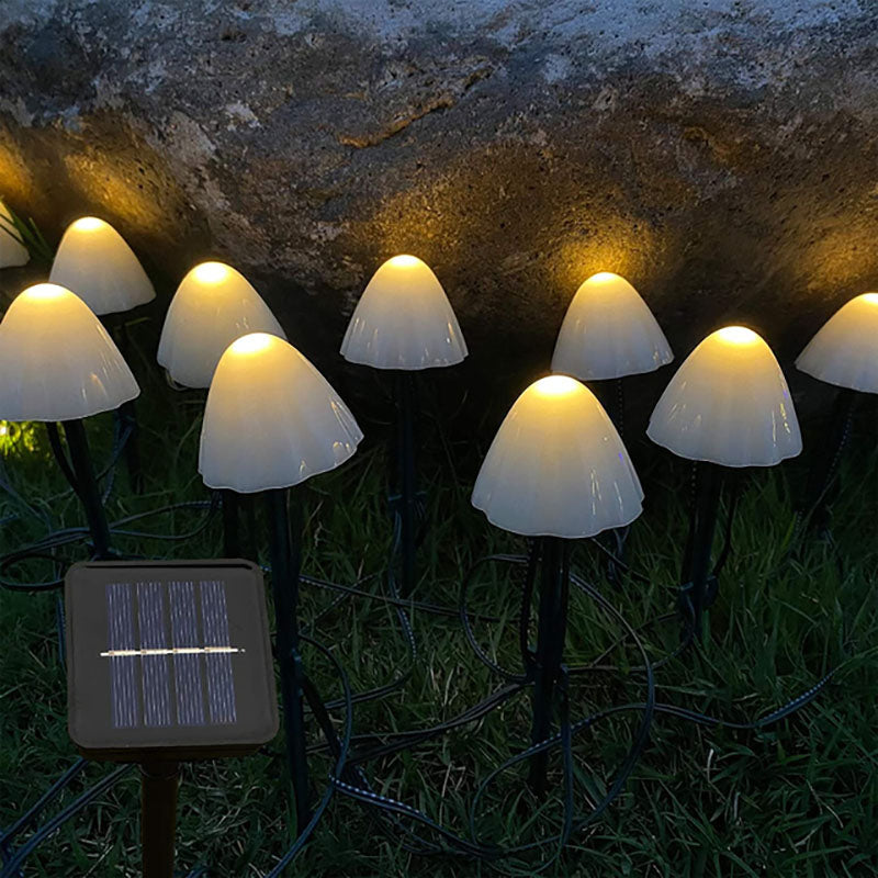 Outdoor Solar Mushroom Garden Stake Lights