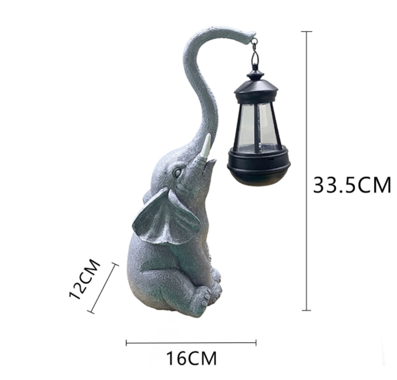 Outdoor Solar Resin Animal Garden Light