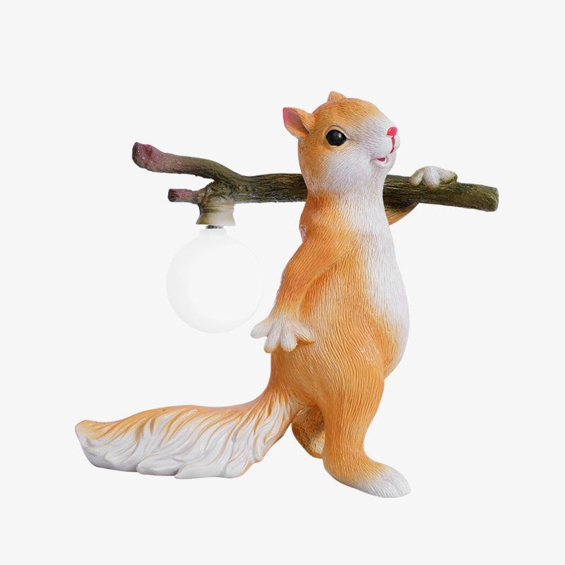 SquirrelGlow™ | Modern Squirrel Table Lamp for Cozy Home Décor