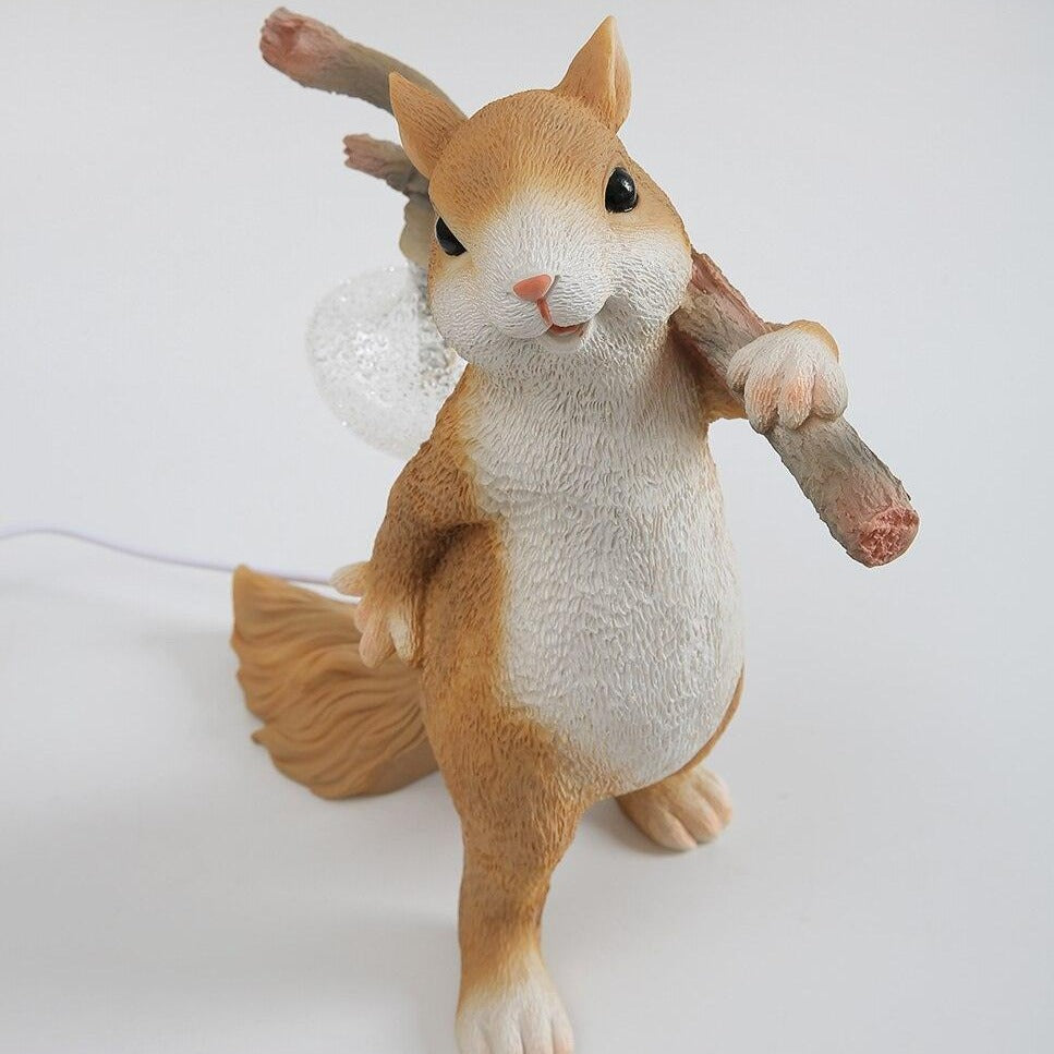 SquirrelGlow™ | Modern Squirrel Table Lamp for Cozy Home Décor