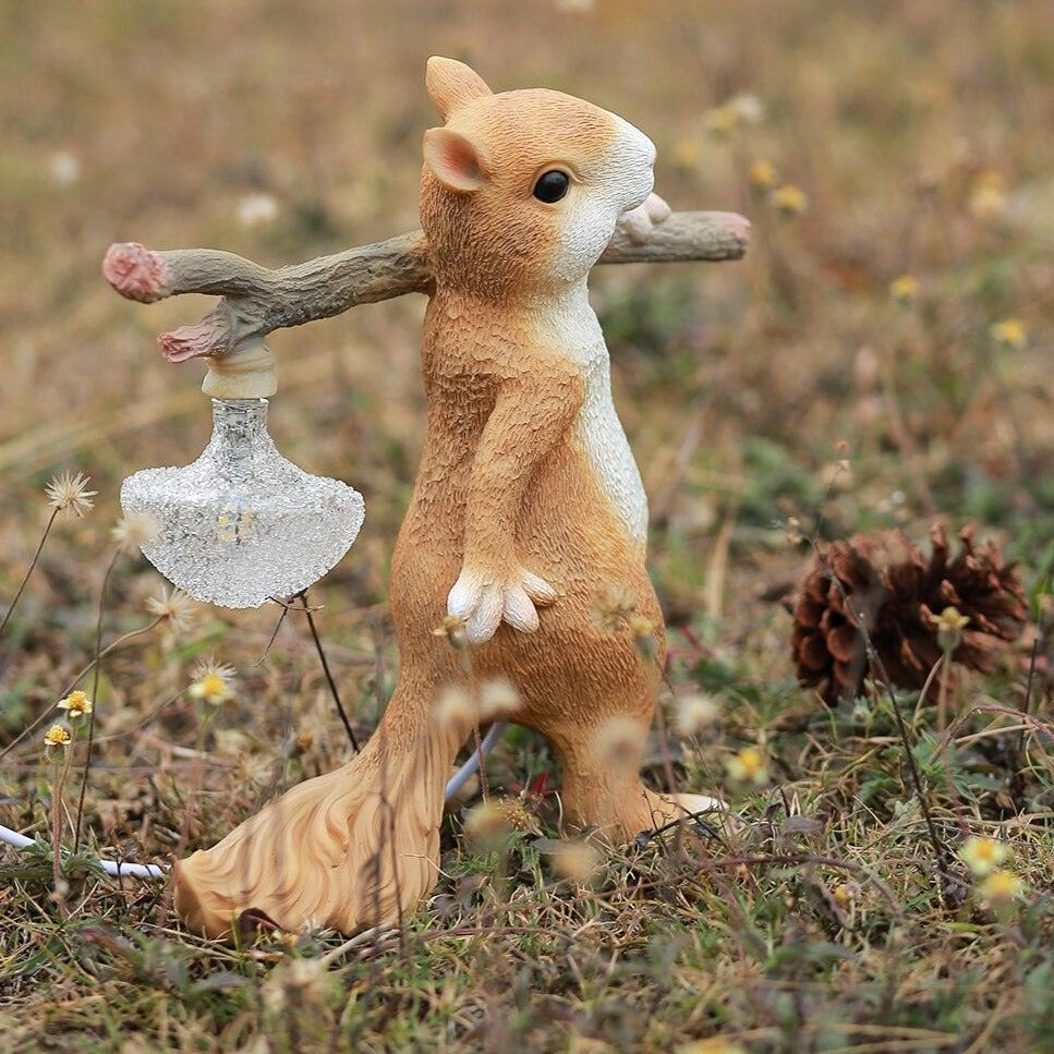 SquirrelGlow™ | Modern Squirrel Table Lamp for Cozy Home Décor