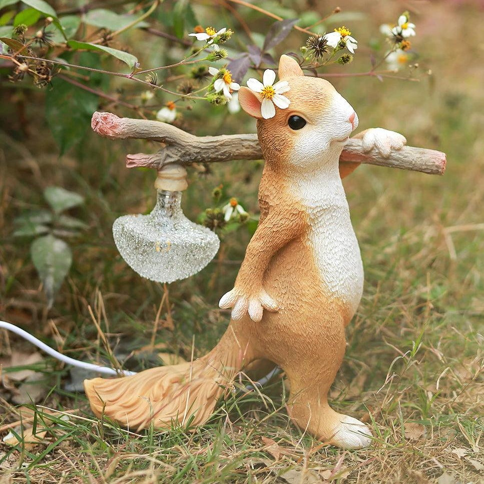 SquirrelGlow™ | Modern Squirrel Table Lamp for Cozy Home Décor