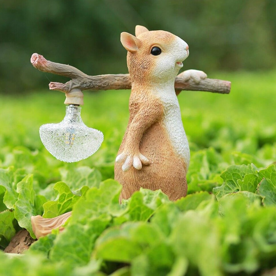 SquirrelGlow™ | Modern Squirrel Table Lamp for Cozy Home Décor