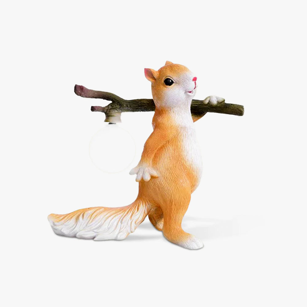 SquirrelGlow™ | Modern Squirrel Table Lamp for Cozy Home Décor