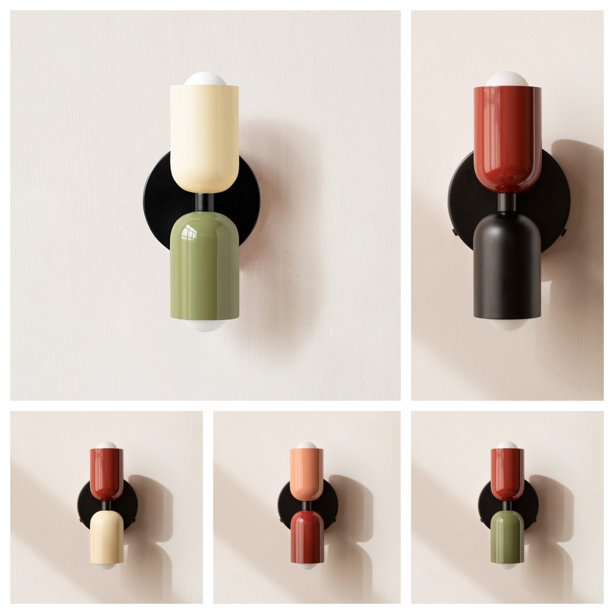 Modern Vintage Double-Headed Utility Room Wall Light - Stylish Illumination for Contemporary Spaces