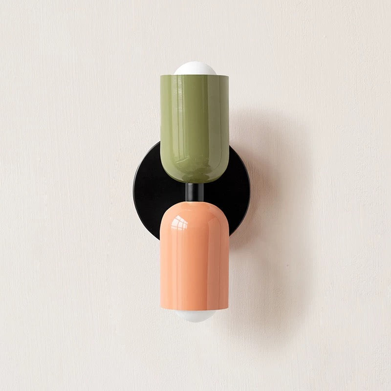 Modern Vintage Double-Headed Utility Room Wall Light - Stylish Illumination for Contemporary Spaces