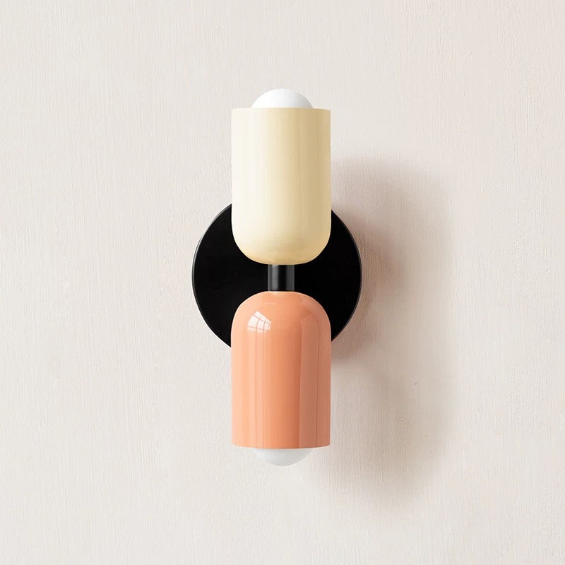 Modern Vintage Double-Headed Utility Room Wall Light - Stylish Illumination for Contemporary Spaces