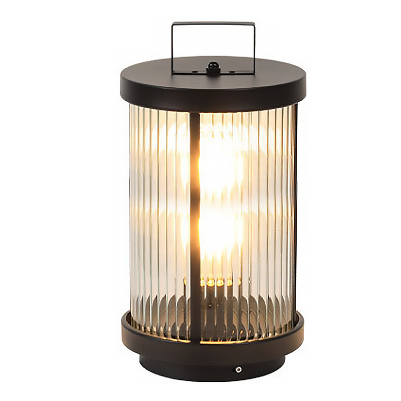 Outdoor Glass Lantern Solar LED Light