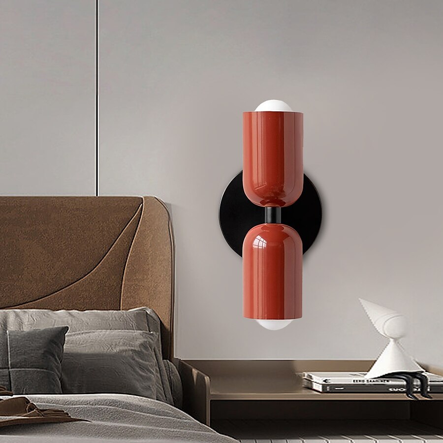 Modern Vintage Double-Headed Utility Room Wall Light - Stylish Illumination for Contemporary Spaces