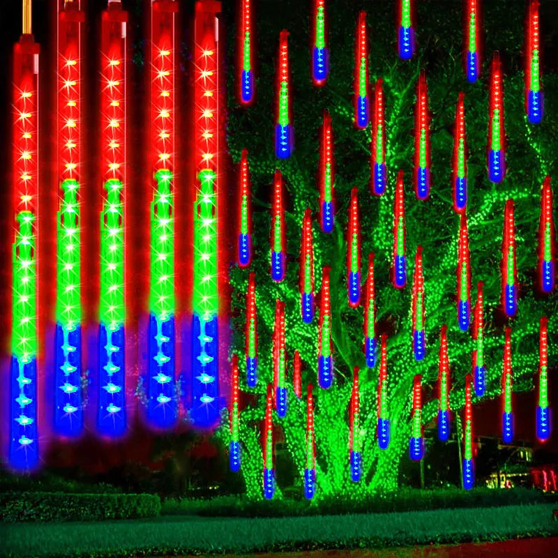 Christmas Lights Led Meteor Garden Decoration