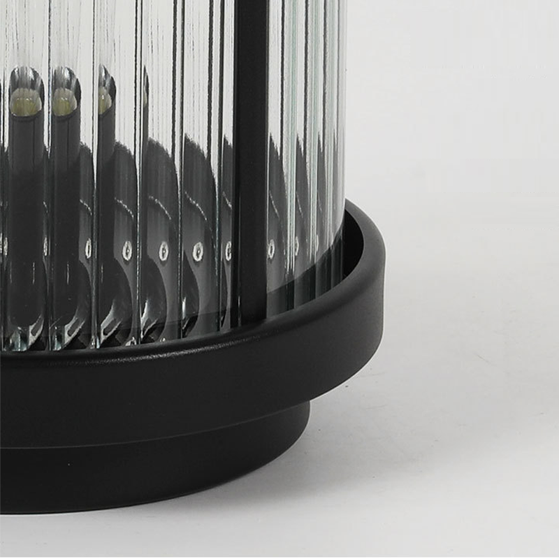 Outdoor Glass Lantern Solar LED Light