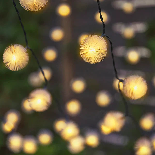 Fairy Lights Warm White Solar Outdoor String