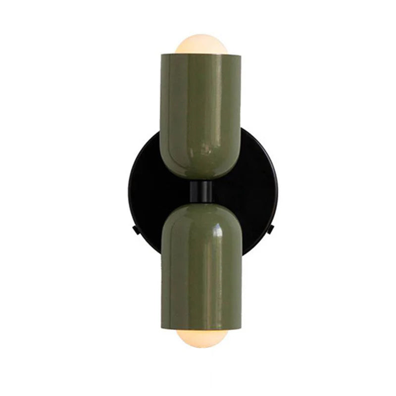 Modern Vintage Double-Headed Utility Room Wall Light - Stylish Illumination for Contemporary Spaces