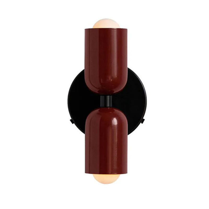 Modern Vintage Double-Headed Utility Room Wall Light - Stylish Illumination for Contemporary Spaces
