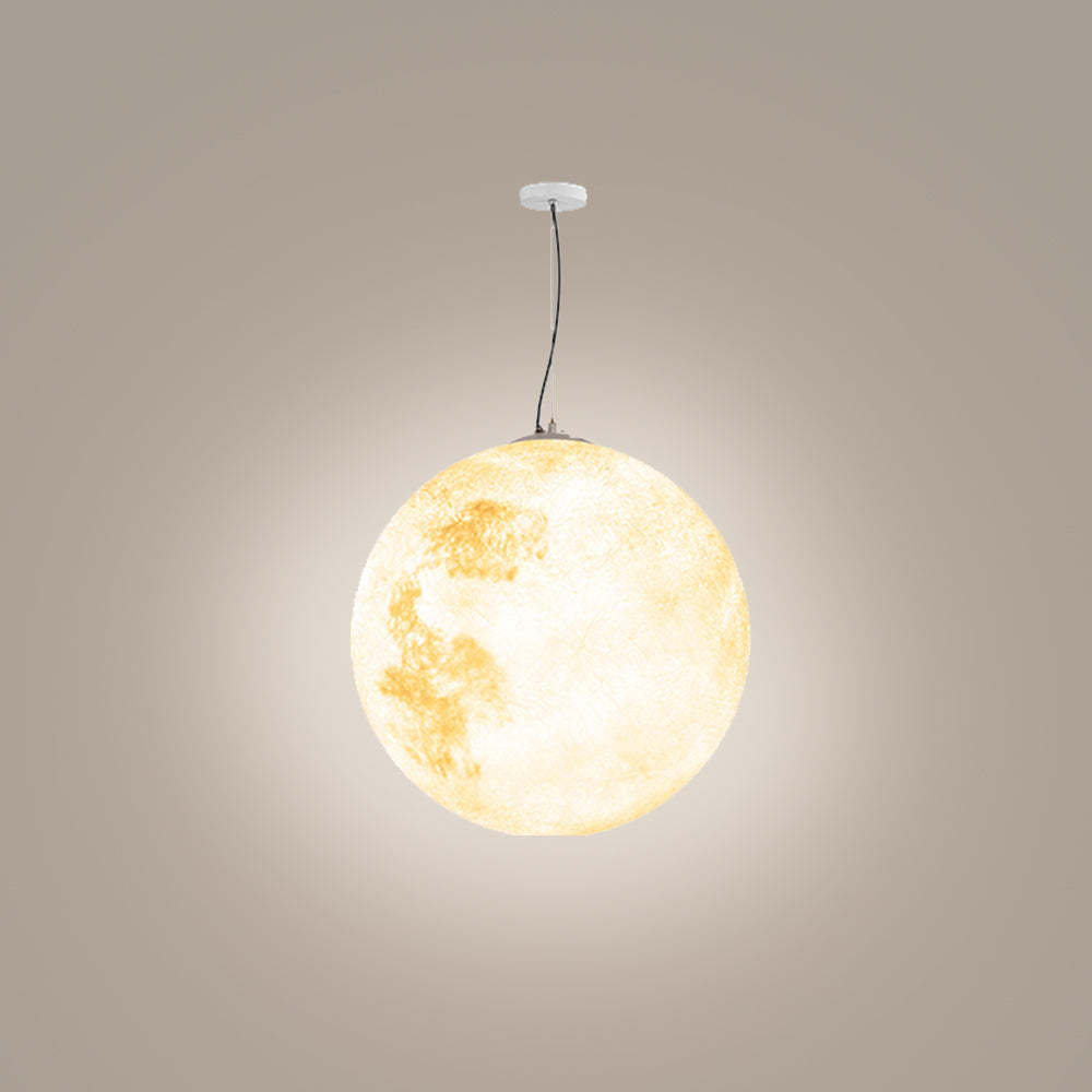 Elif Modern LED Outdoor Pendant Lamp Gold Metal Resin Hallway Outdoor