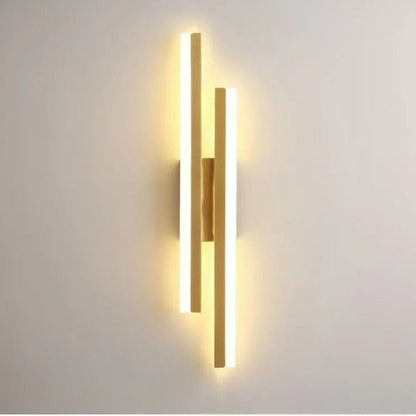 LED Wall Light Acrylic Metal Wall Sconce Lighting Fixture